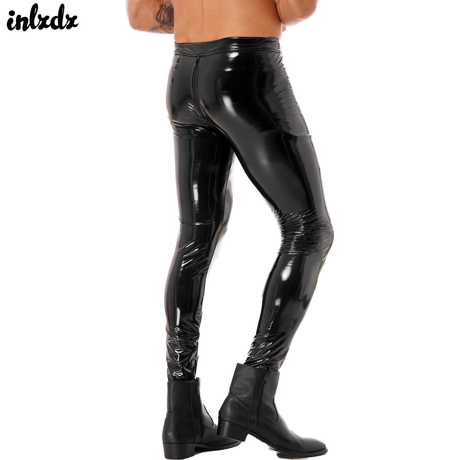 Motorcycle Gear Mens - Мужские узкие брюки на молнии с
