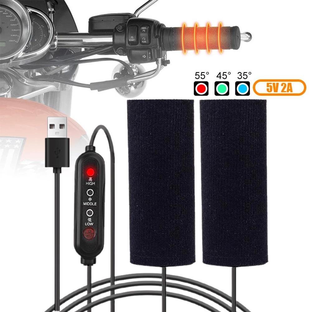 12 В 3-ступенчатая мотоциклетн – обзор и цена Handlebar Grip Heated