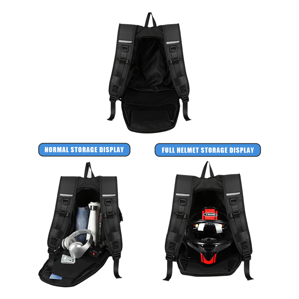 Мотоциклетный рюкзак, большой  – обзор и цена Motorcycle Gear Backpack
