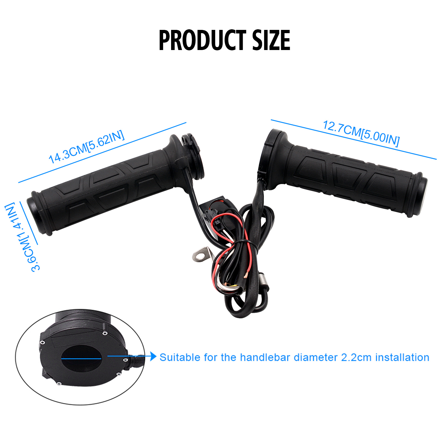 Новое обновление, регулируемый – обзор и цена Handlebar Grip Heated